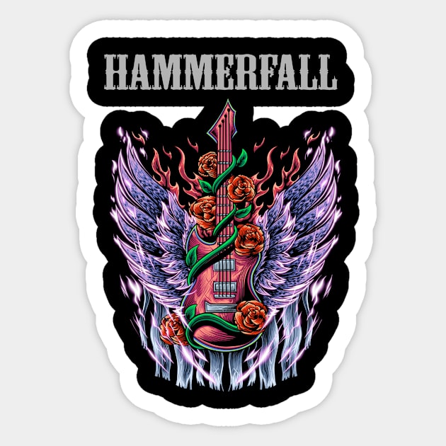 HAMMERFALL BAND Sticker by Bronze Archer